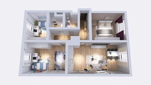 Priestranný 4 izbový byt, po kompletnej rekonštrukcii z r. 2026, Americká ul. — foto 22