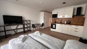 Na prenájom moderný 1i byt s balkónom, Rača - Eduarda Wenzla — foto 2