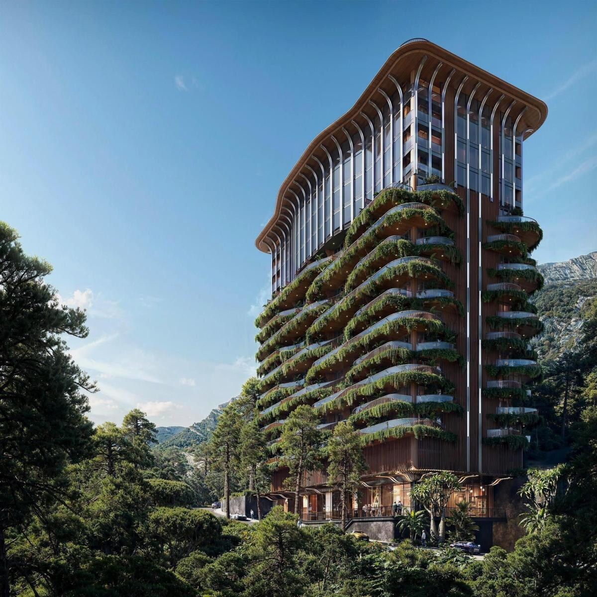Luxusný apartmán s výhľadom na more v exkluzívnom hoteli v meste Batumi, bazén na streche hotela — foto 2