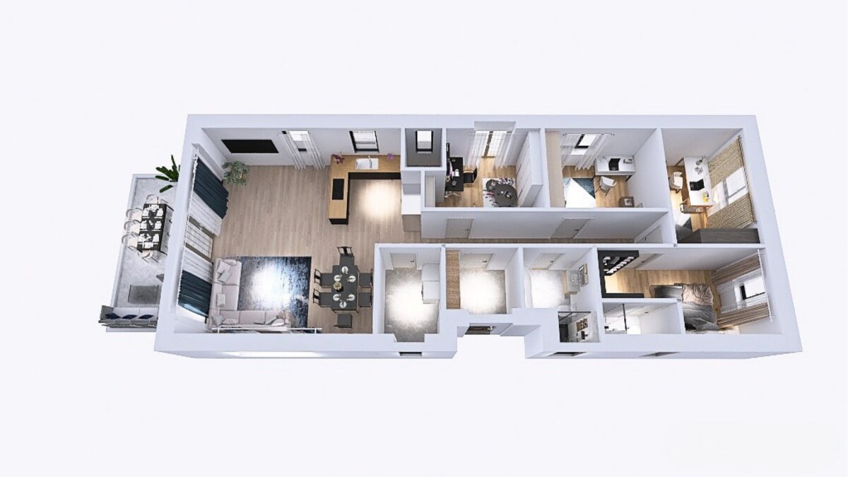 Moderný 5-izbový rodinný dom so záhradou a terasou, Orechová Potôň — foto 10