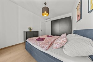 Klimatizovaný 2 izbový byt s terasou v Eurovea Tower, 1x parkovanie — foto 20