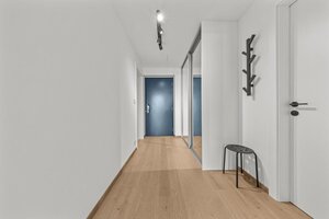 Klimatizovaný 2 izbový byt s terasou v Eurovea Tower, 1x parkovanie — foto 23