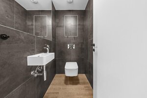 Klimatizovaný 2 izbový byt s terasou v Eurovea Tower, 1x parkovanie — foto 28