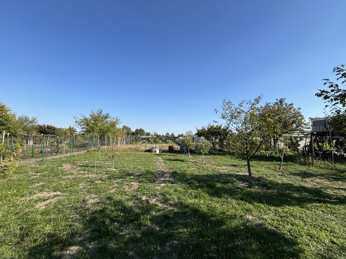 Veľká slnečná záhrada 650 m² – chatka, elektrina a vlastná studňa – Žabí Majer — foto 14