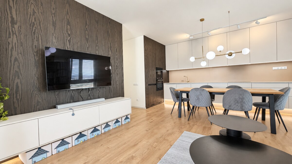 Moderný, klimatizovaný 3-izbový byt s loggiou v projekte Bory — foto 8