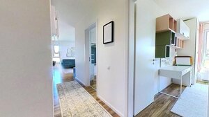 Moderný, klimatizovaný 3-izbového bytu s balkónom v projekte Bory — foto 23